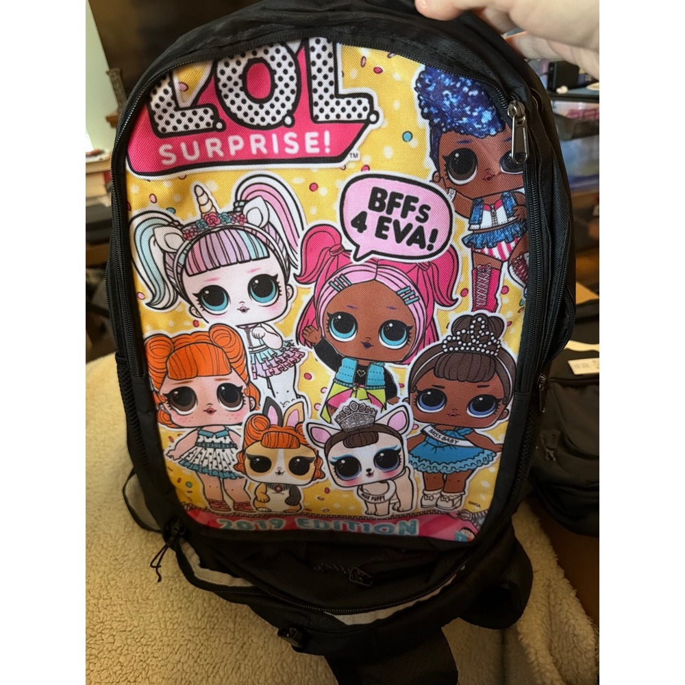 LOL Surprise Backpack Set Girls One Size Multicolor Graphic Bookbag